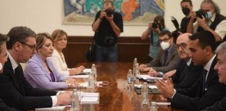 Luiđiji di Maja i Vučić: Italija najvažniji ekonomski partner Srbije