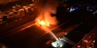 Požar u kineskom tržnom centru na Novom Beogradu