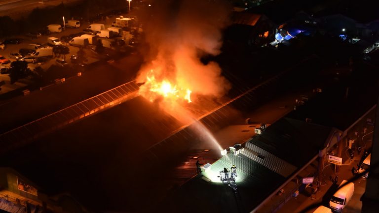 Požar u kineskom tržnom centru na Novom Beogradu