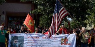 Protest na Cetinju: Nećemo dozvoliti utapanje u srpski svet