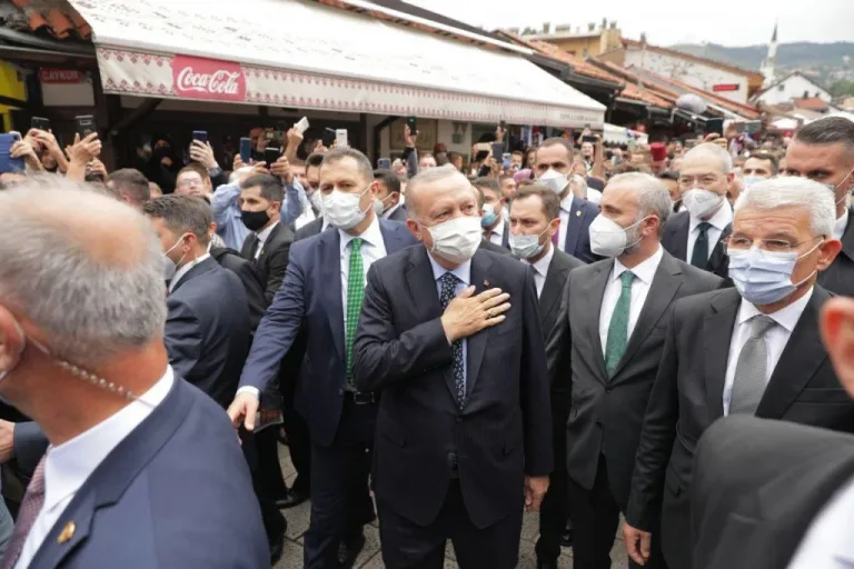 Erdogan stigao u Baščaršijsku džamiju
