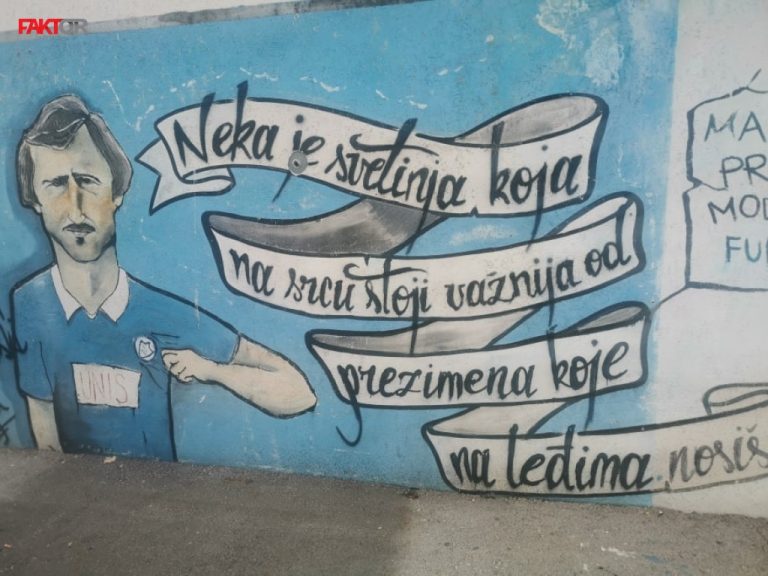 U Sarajevu oslikavaju legende, u Beogradu se slave ratni zločinci