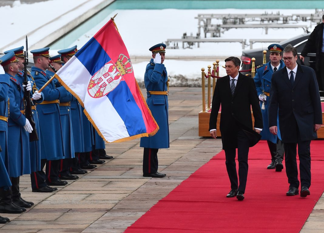 Vučić i Pahor o odnosima u regionu i bilateralnim odnosima