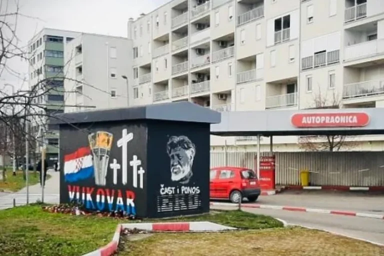 Zagreb sledi Beograd: Mural zločincu Praljku ponovno oslikan
