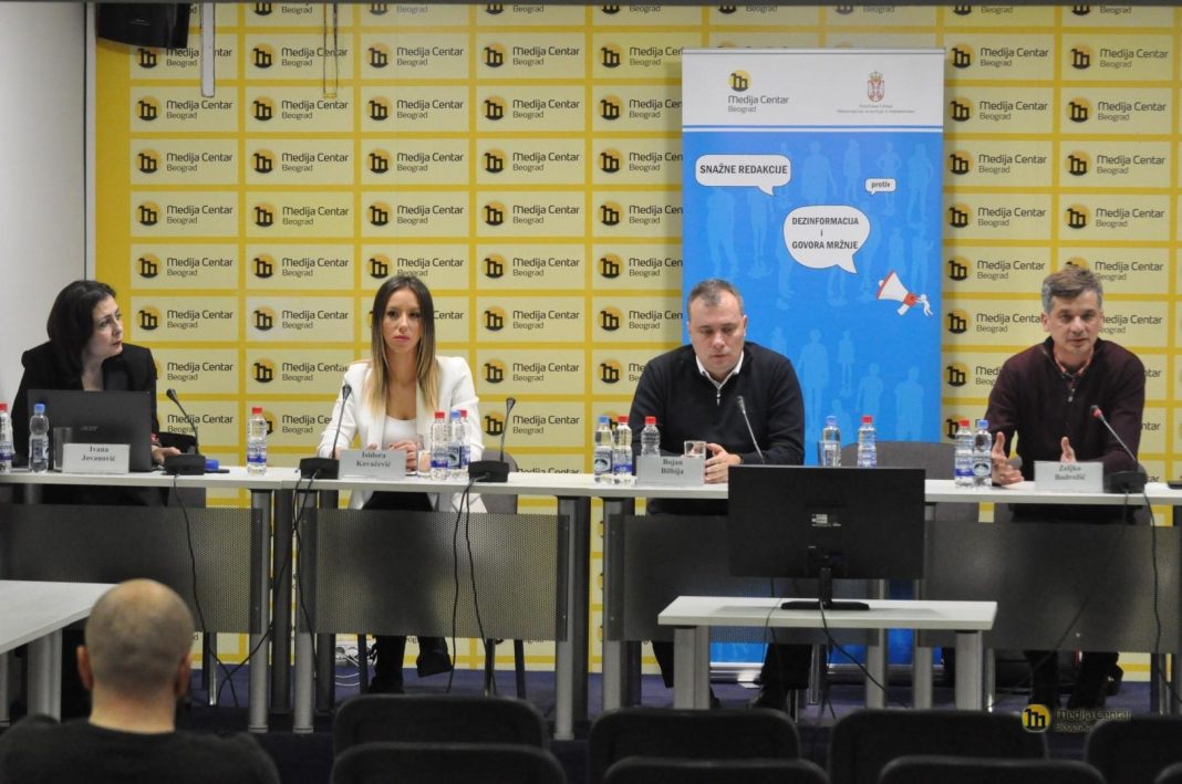 Okrugli sto Medija centra: Teško protiv dezinformacija i govora mržnje