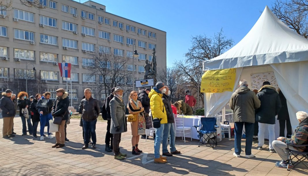 Kreni-promeni nastavlja sa prikupljanjem potpisa