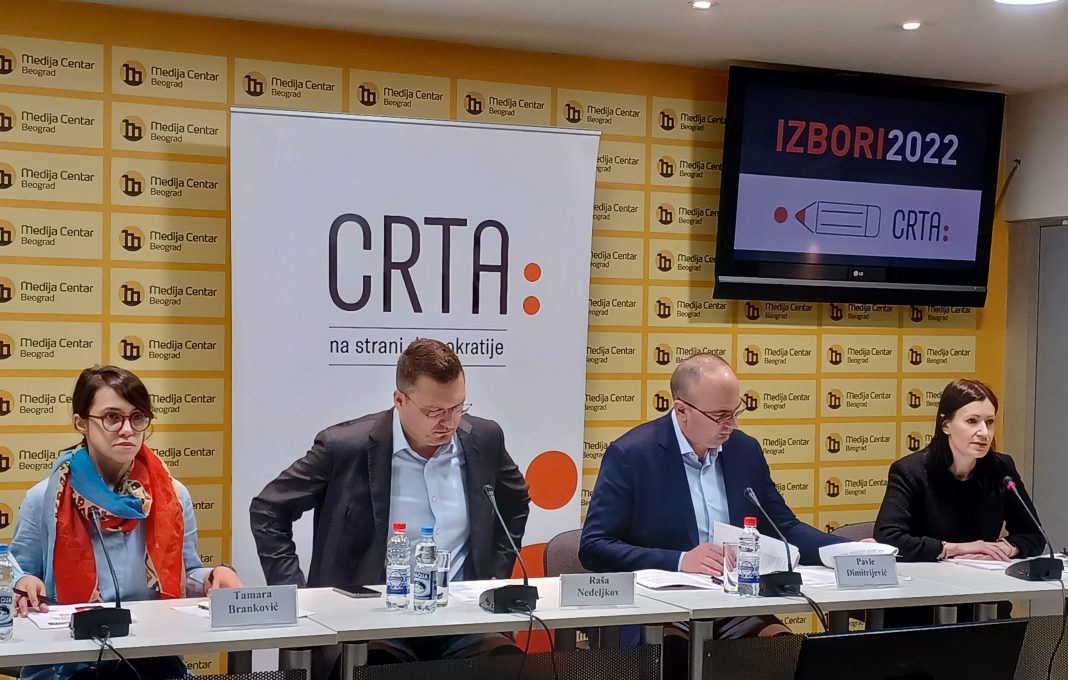Crta: Izborna kampanja u lošijim uslovima nego 2020. godine