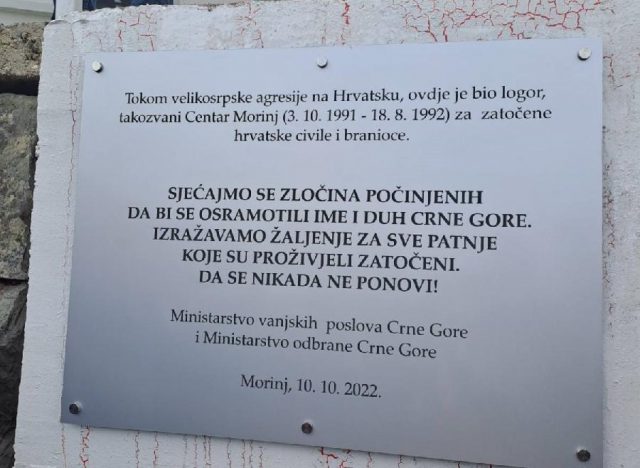 Sukob crnogorskog premijera i ministara oko spomen ploče u Morinju