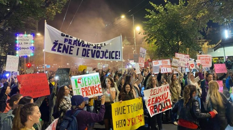 Četvrti protest zbog Informerovog intervjua sa silovateljem: „Vidimo se ponovo“