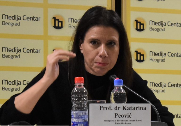 Katarina Peović: Radna većina neće dobiti ništa