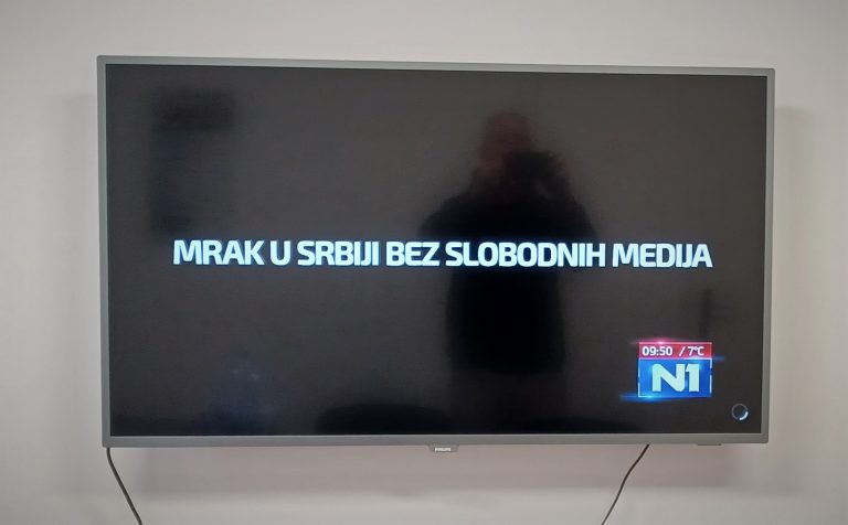 SSP: Srbija u potpunom medijskom mraku