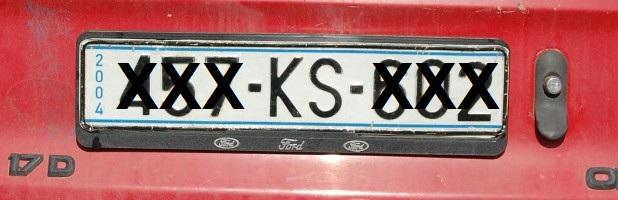 Srbi prinuđeni da KM registarske oznake zamene sa RKS