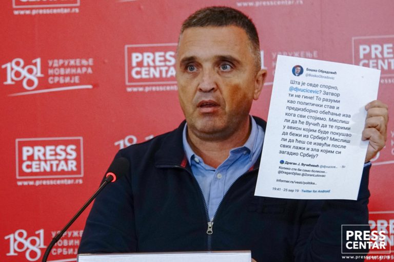 Vučićević započeo štrajk glađu