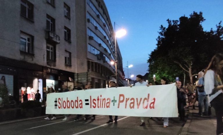 Završen protest Srbija protiv nasilja, novo okupljanje naredne nedelje