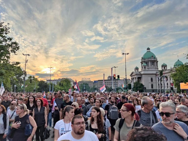 Naredni protest ‘Srbija protiva nasilja’ podrška stanovnicima Bačke Palanke