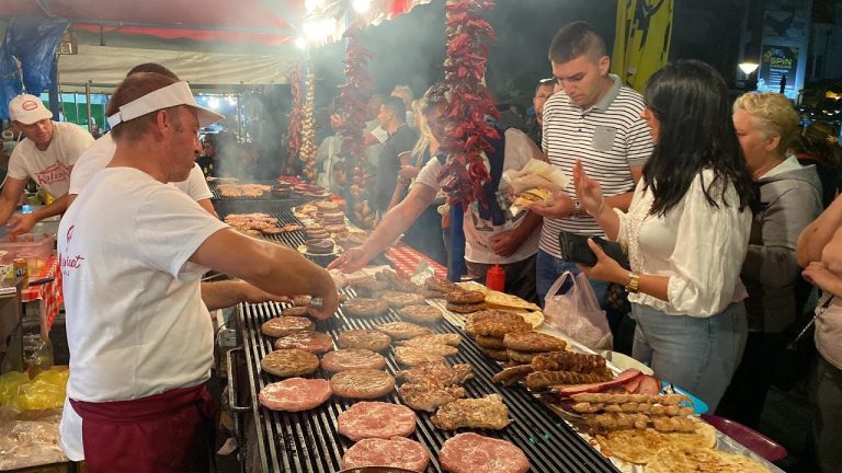 U Leskovcu napravljena pljeskavica od 80 kilograma