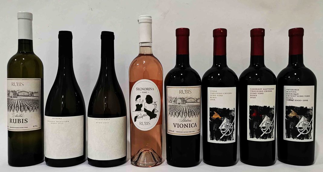 Vinarija Rubis promovirala vina u Zagrebu