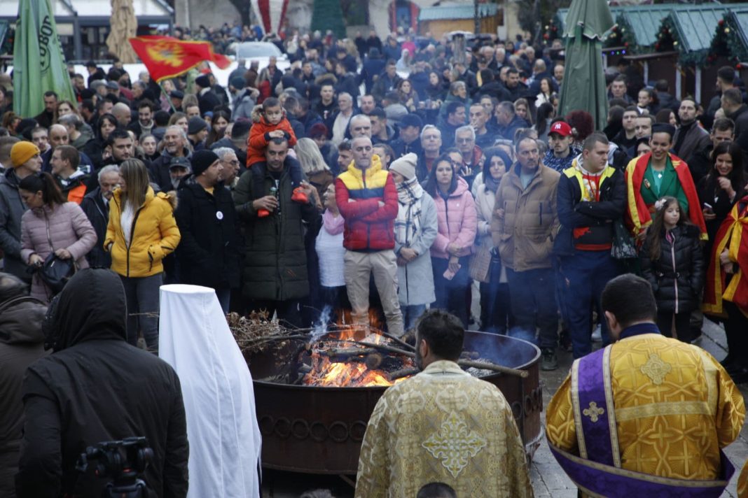 Cetinje: Policija spriječila sukob između pristalica mitropolita Mihaila i vladike Borisa