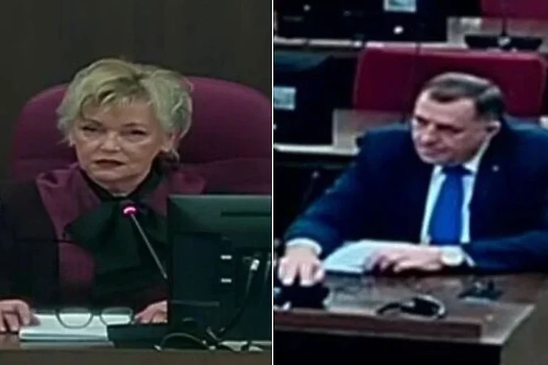 Snimak iz Suda BiH: Dodik prekidao sutkinju i pitao “Ko ste Vi”