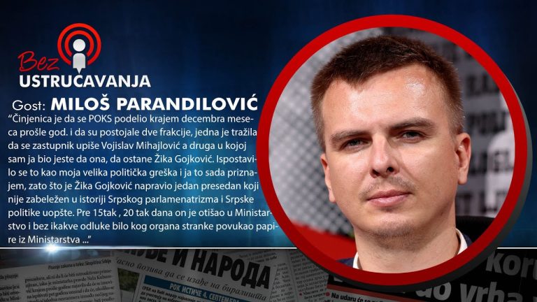 Parandilović: Vučić godišnjicu ‘Oluje’ pretvorio u vašarište