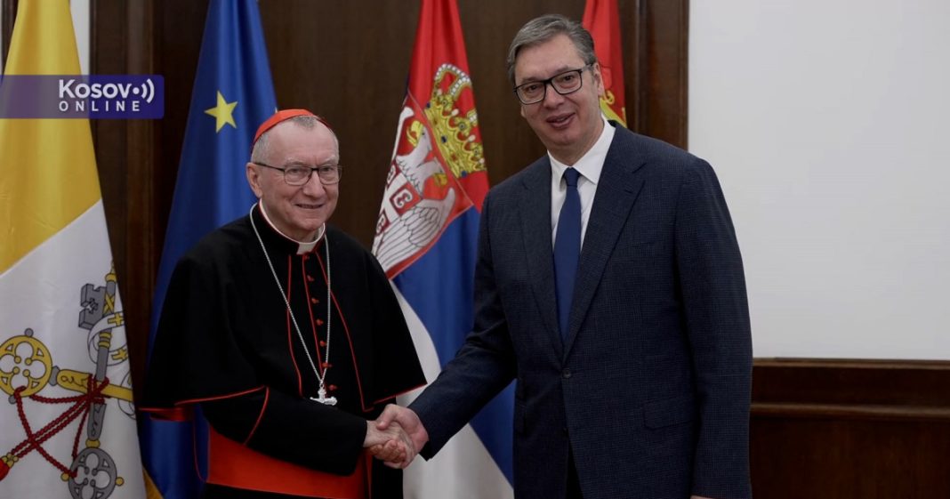 Vučić razgovarao sa kardinalom Pjetrom Parolinom