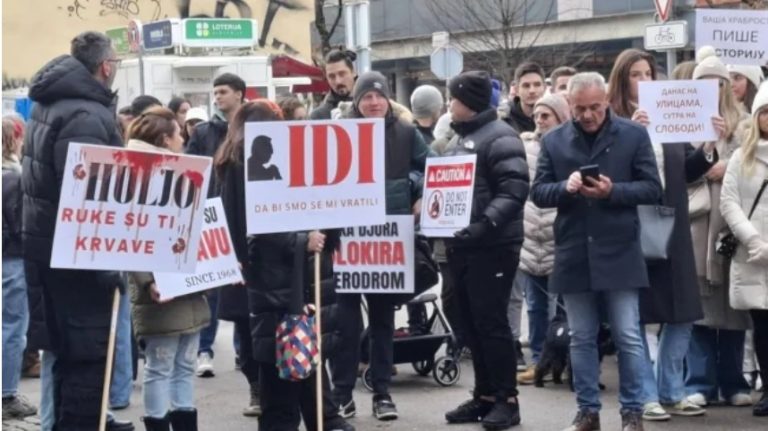 Protesti podrške stradalima u Novom Sadu u Parizu, Briselu i Ljubljani