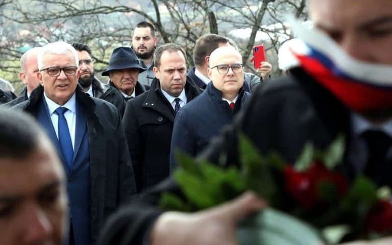 Vučević i Mandić položili venac na spomenik Mojkovačke bitke