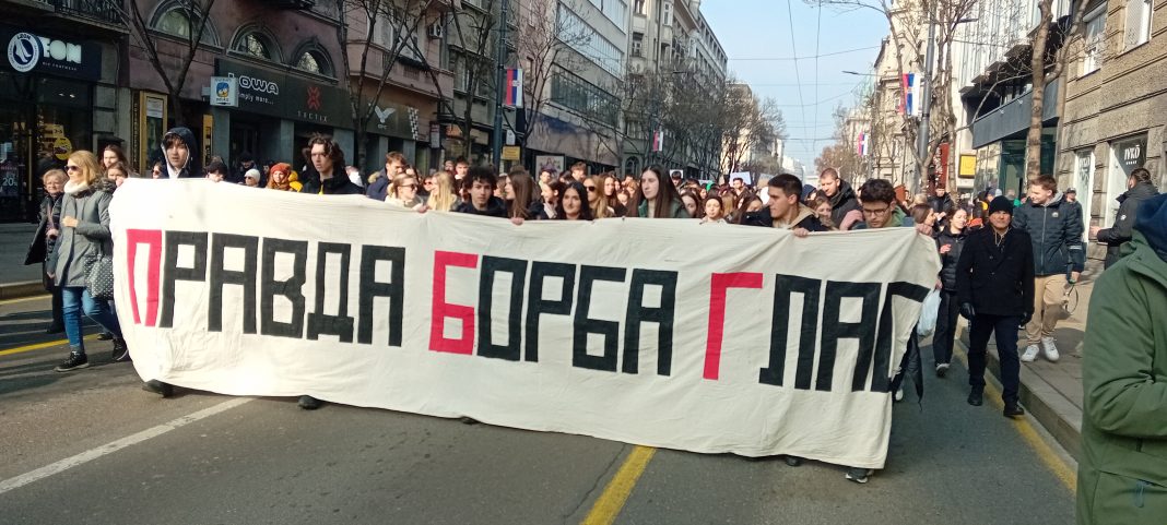 Završen protest ispred Ministarstva prosvete, za sutra najavljen još jedan