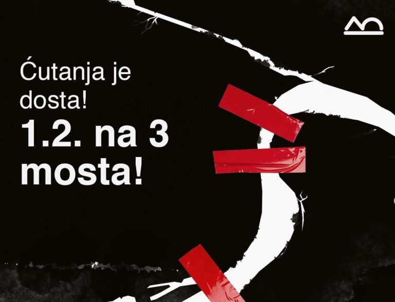 Danas trosatna blokada sva tri mosta u Novom Sadu, Most slobode će biti blokiran 24 sata