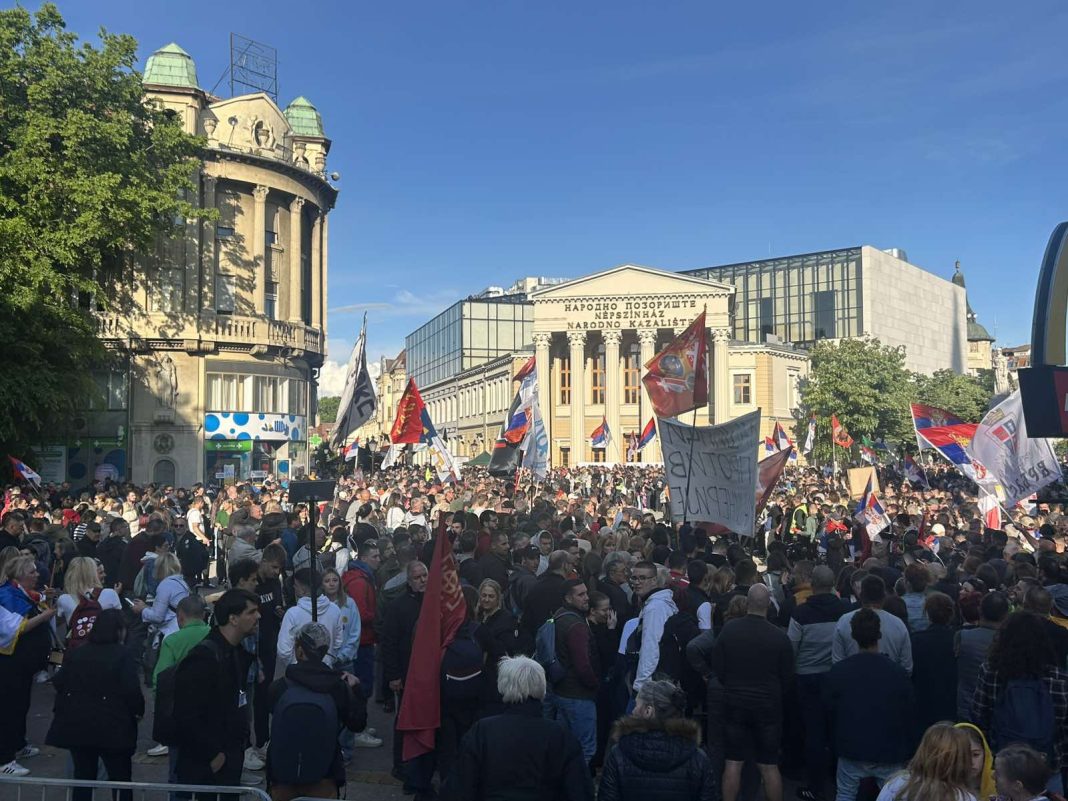 Studentski protest „Sever zove“ u Subotici