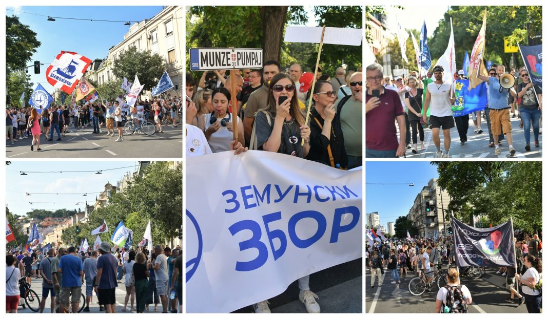 Počeo protest u Užicu…